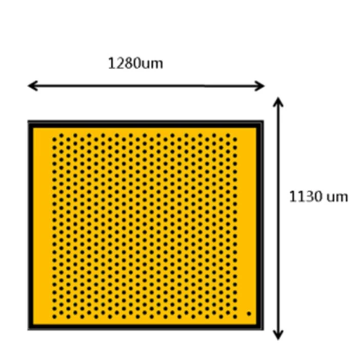 3W 940nm VCSEL lazer chipi